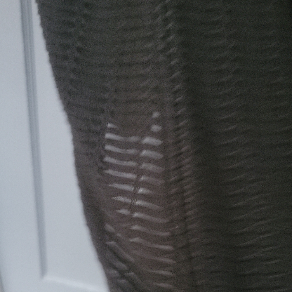 Grace Black Open Front Cardigan - Picture 3 of 3